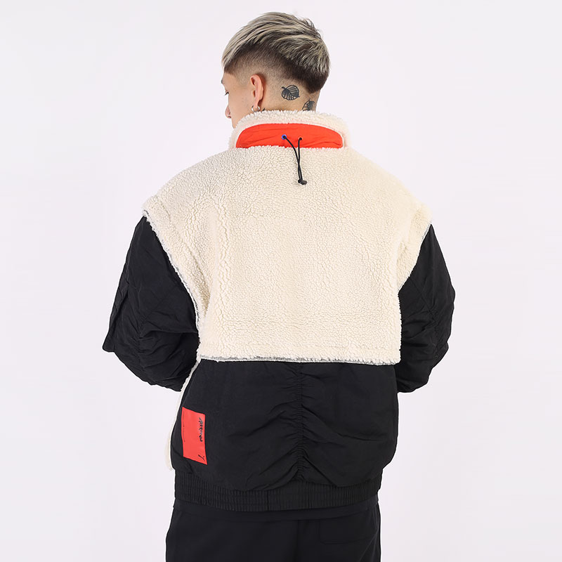 мужская разноцветная куртка PUMA x Attempt Sherpa Bomber 59825701 - цена, описание, фото 7